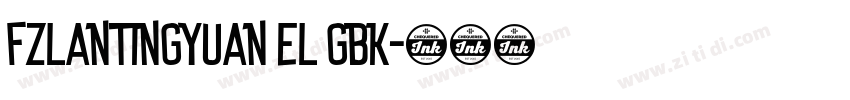 FZLanTingYuan EL GBK字体转换